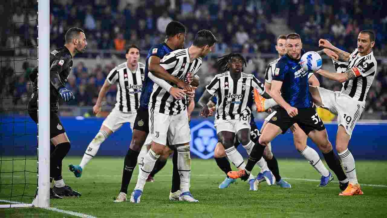 Juve-Inter foto Ansa