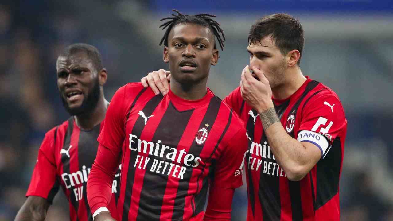 Kessie, Leao Romagnoli foto Ansa