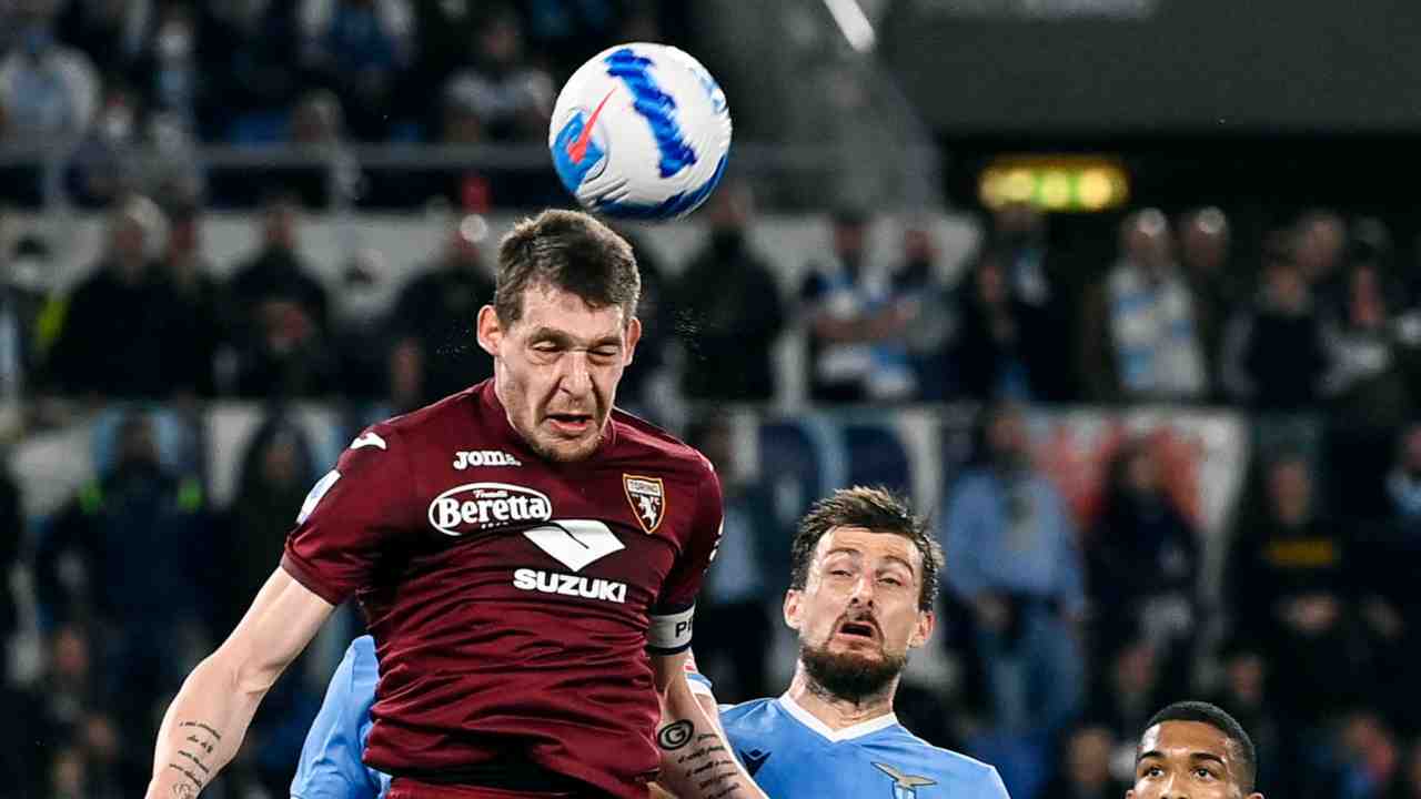 Lazio-Torino foto Ansa