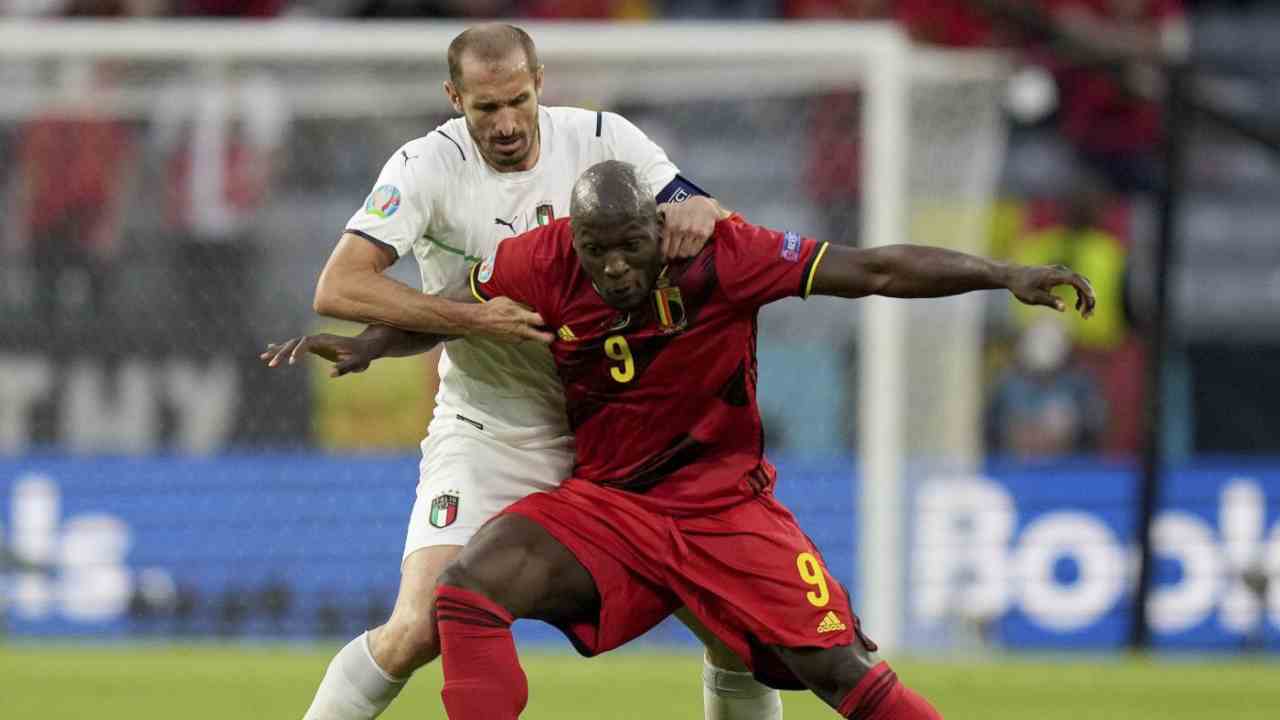 Lukaku e Chiellini foto LaPresse