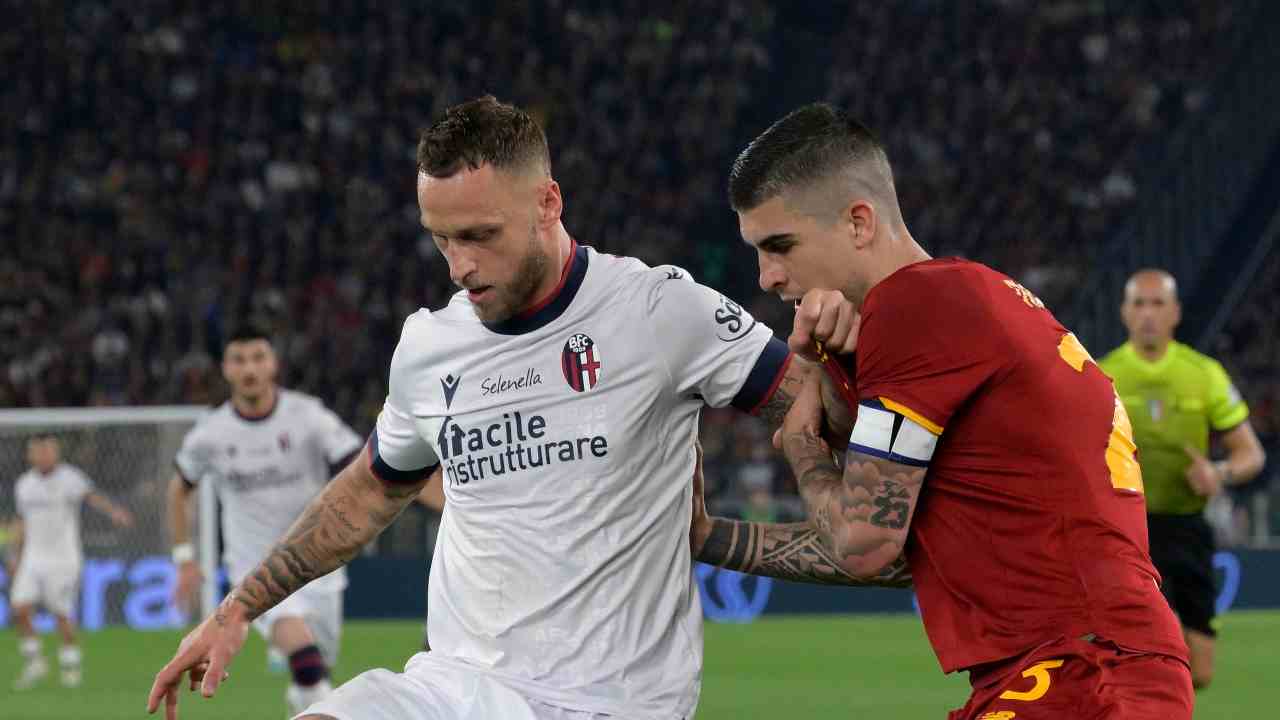 Roma-Bologna foto Ansa