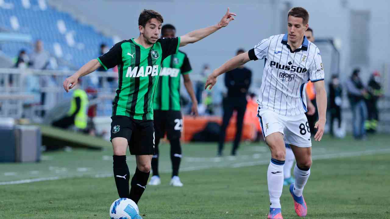 Sassuolo-Atalanta foto Ansa