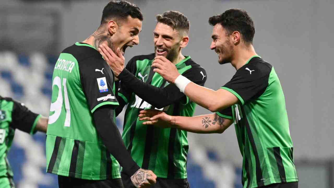 Sassuolo felice - foto LaPresse