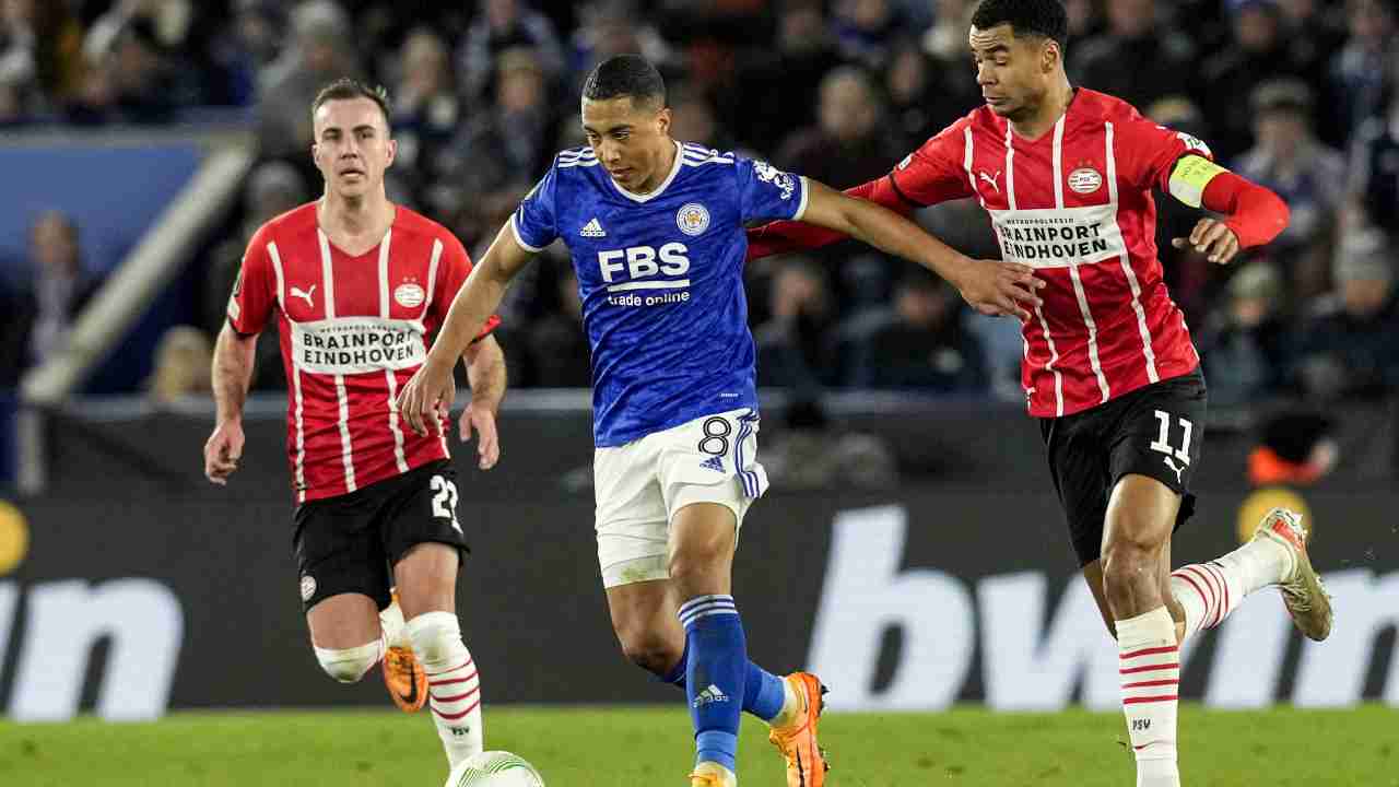 Tielemans in campo foto Ansa