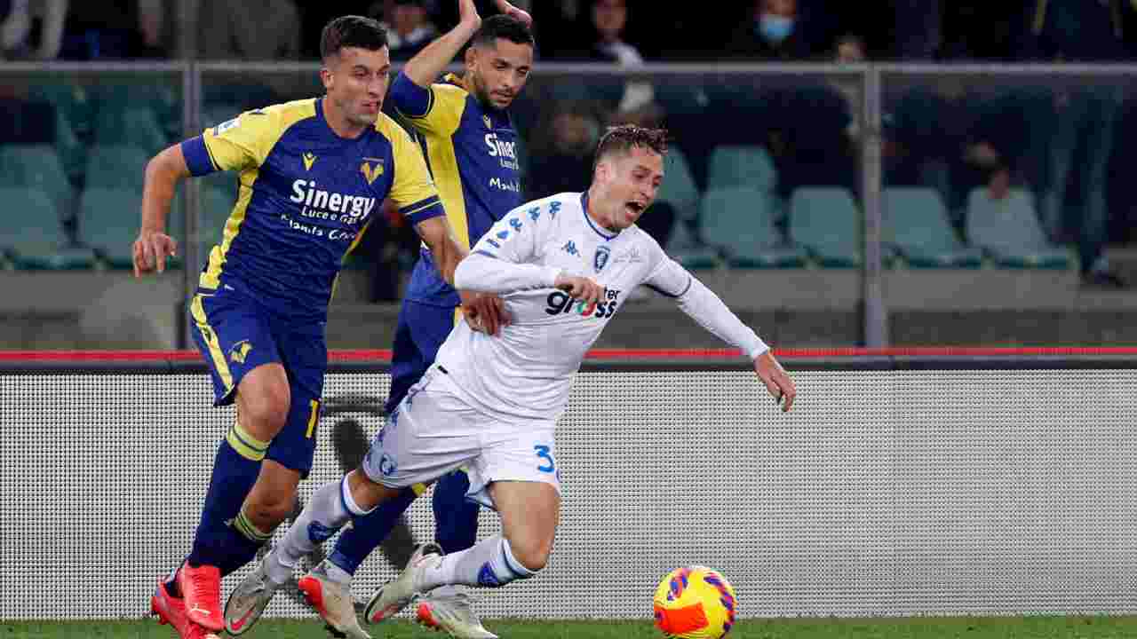 Verona-Empoli foto Ansa