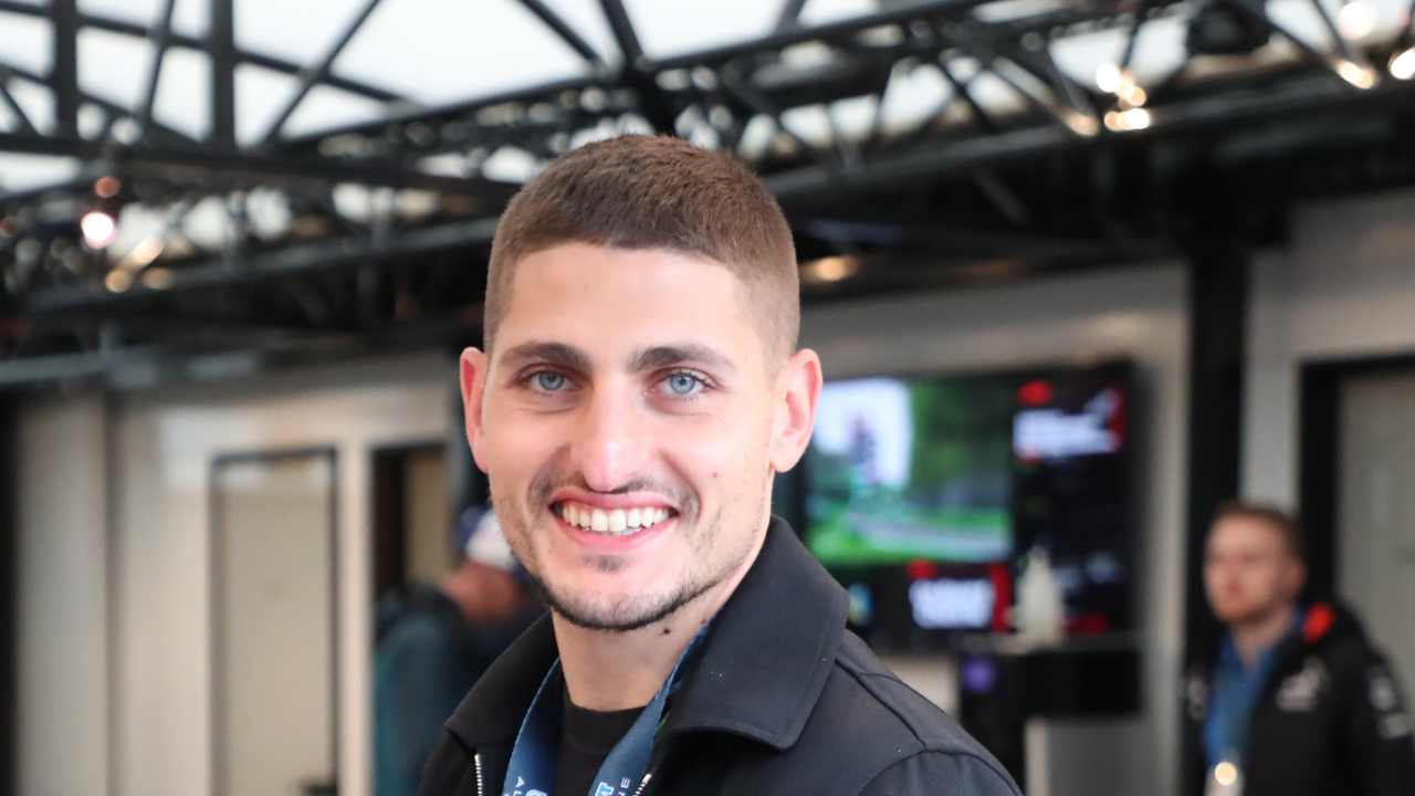 Verratti primo piano foto Ansa