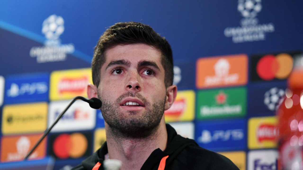 Pulisic in conferenza - foto Ansa