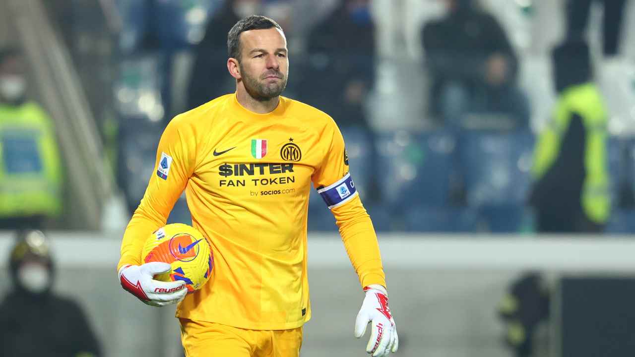 Handanovic capitano Inter foto Ansa