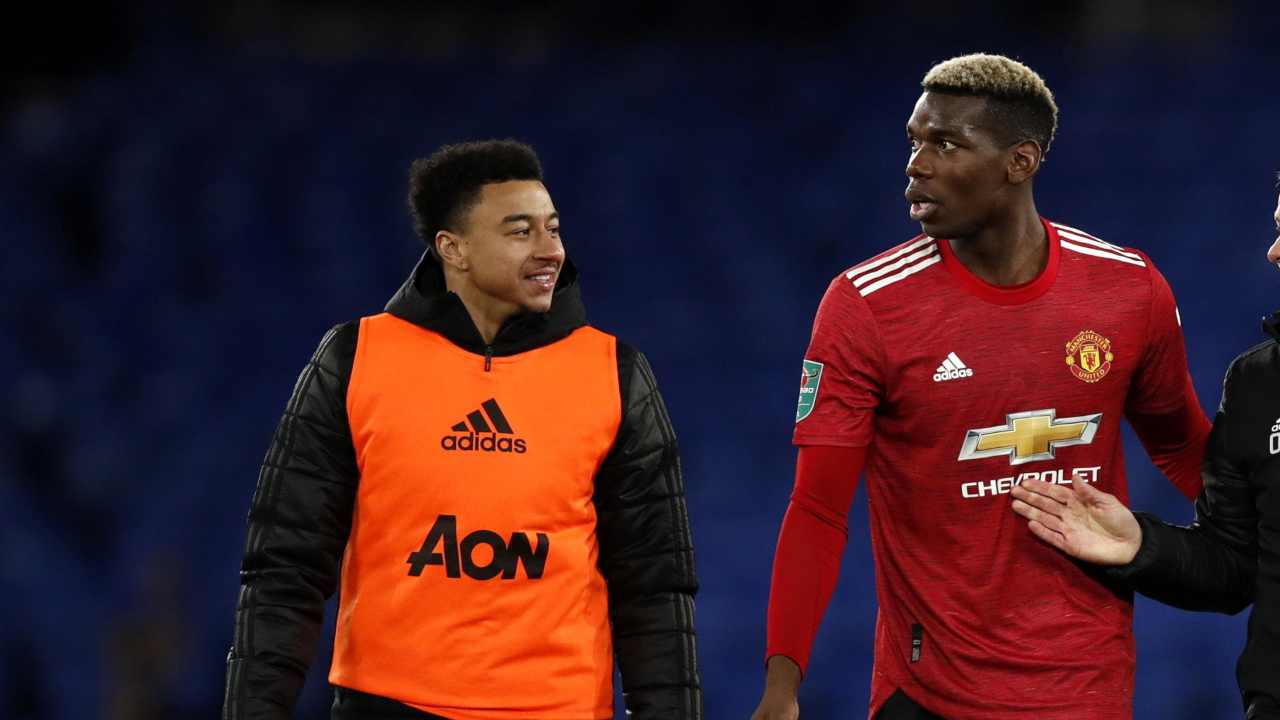 Pogba e Lingaard foto Ansa