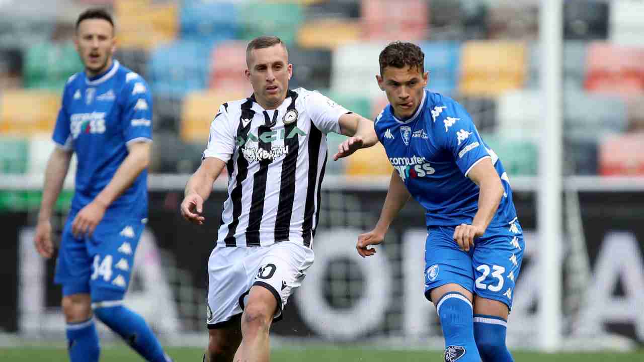 Udinese-Empoli foto Ansa