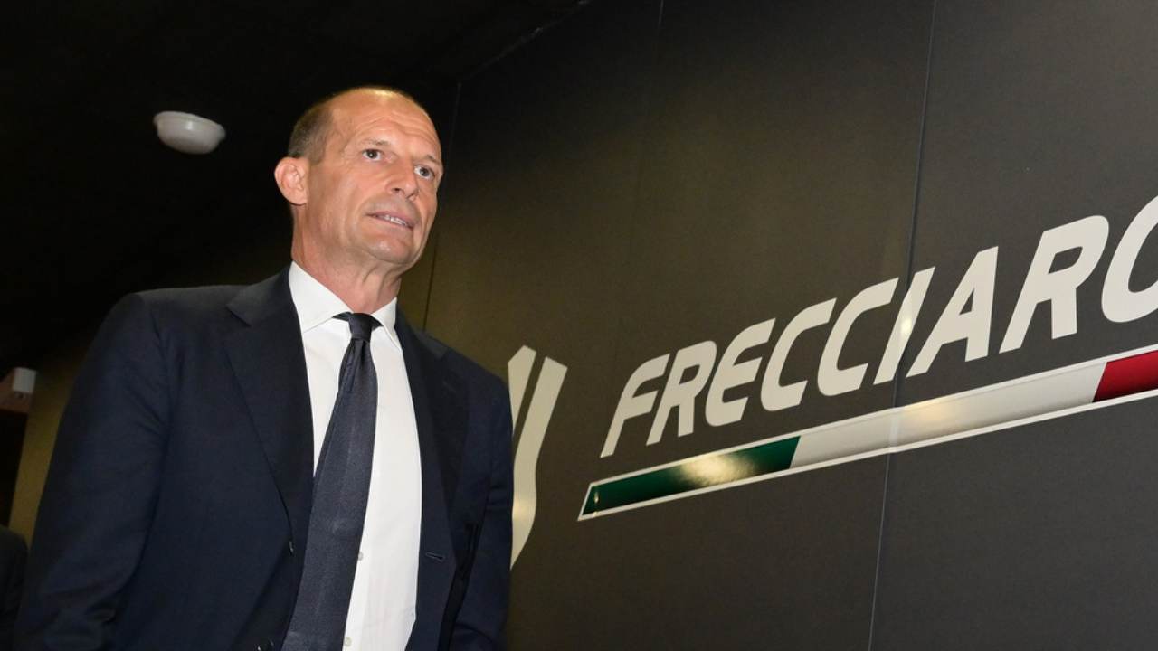 Allegri - foto LaPresse