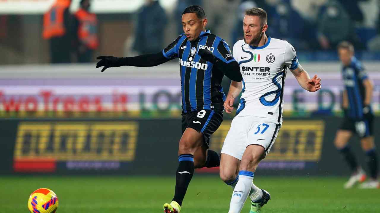 Atalanta-Inter foto LaPresse