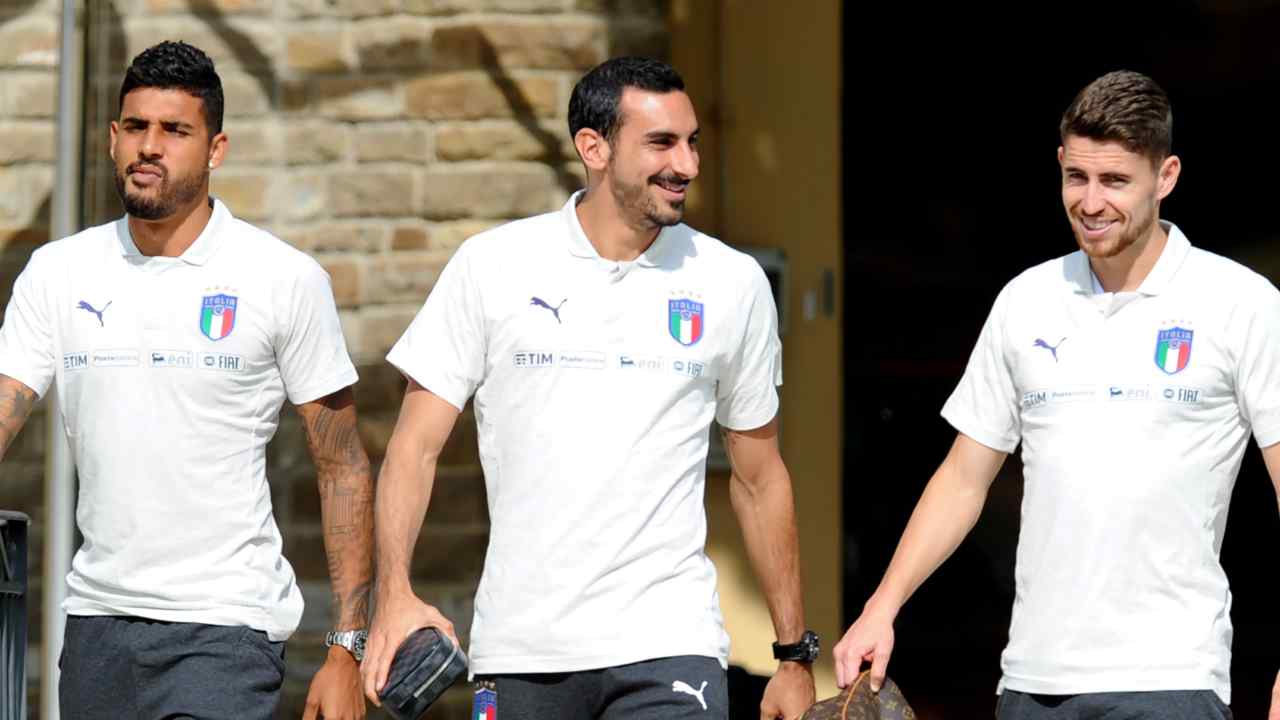 Emerson-Zappacosta e Jorginho - foto LaPresse