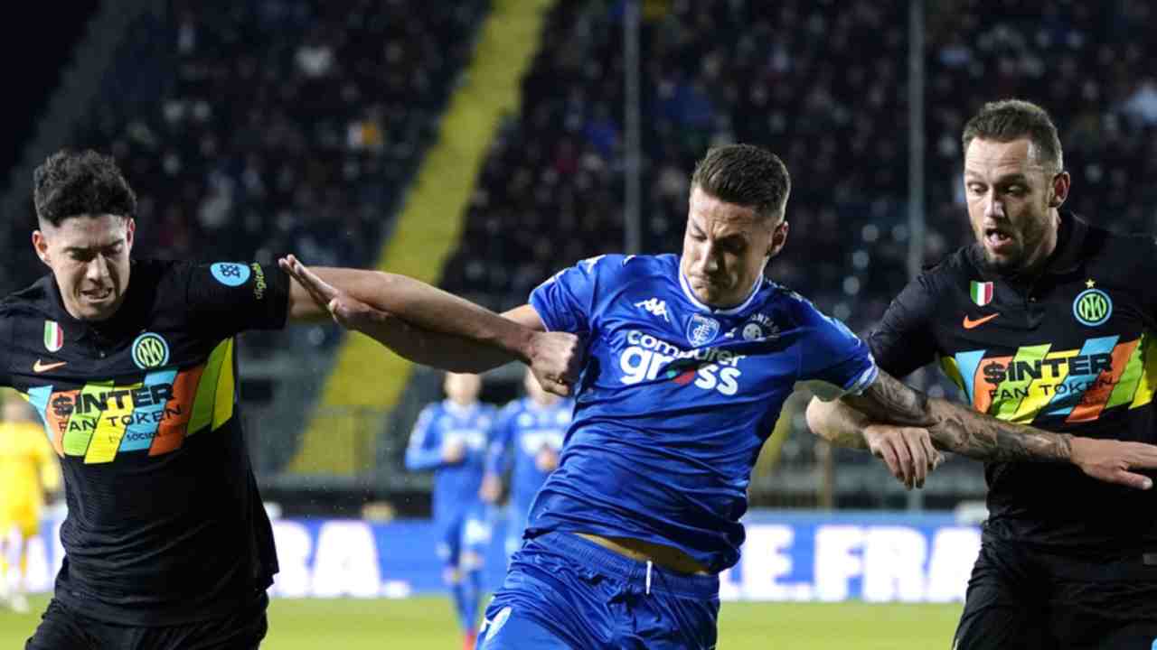 Empoli-Inter foto LaPresse