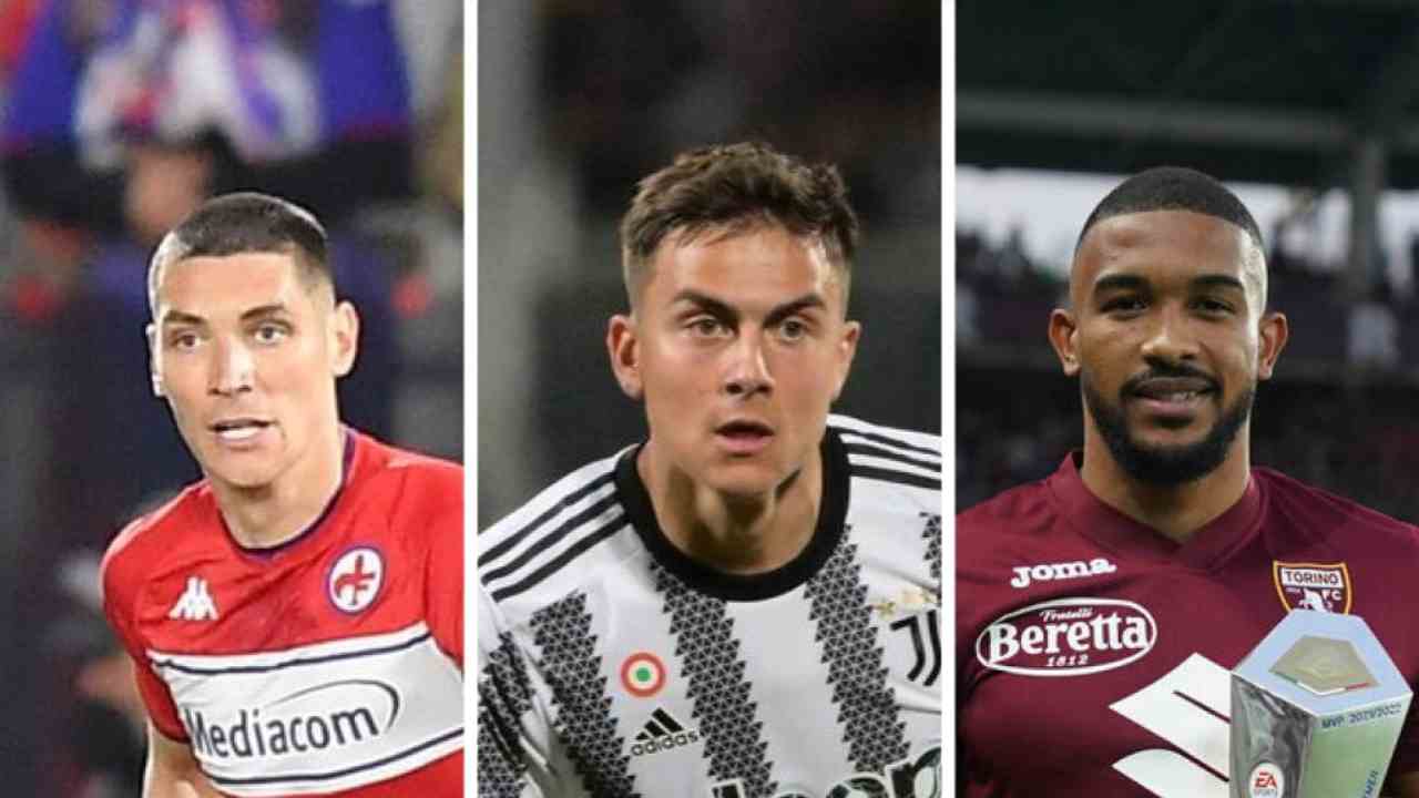 Milenkovic-Dybala e Bremer foto LaPresse