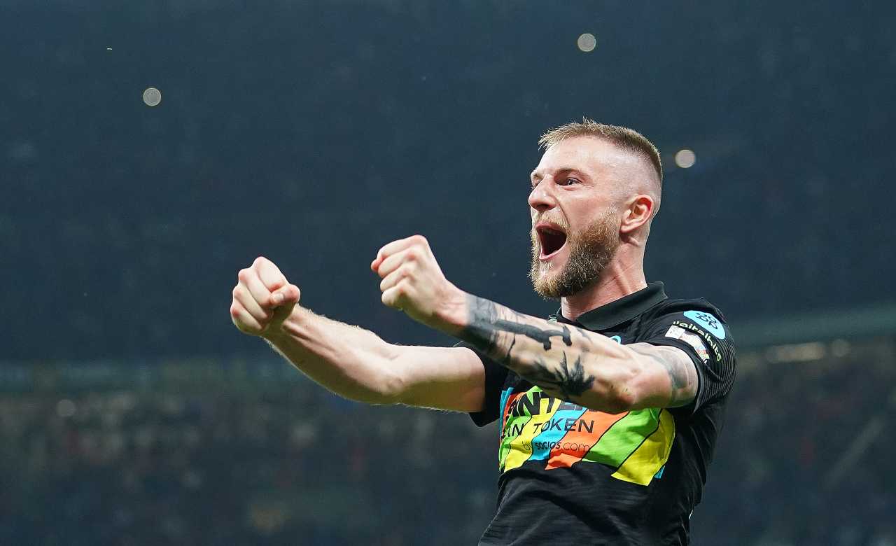 Offerta dal PSG per Skriniar da 7 milioni l'anno (LaPresse)