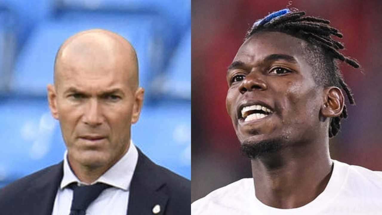 Zidane e Pogba foto LaPresse