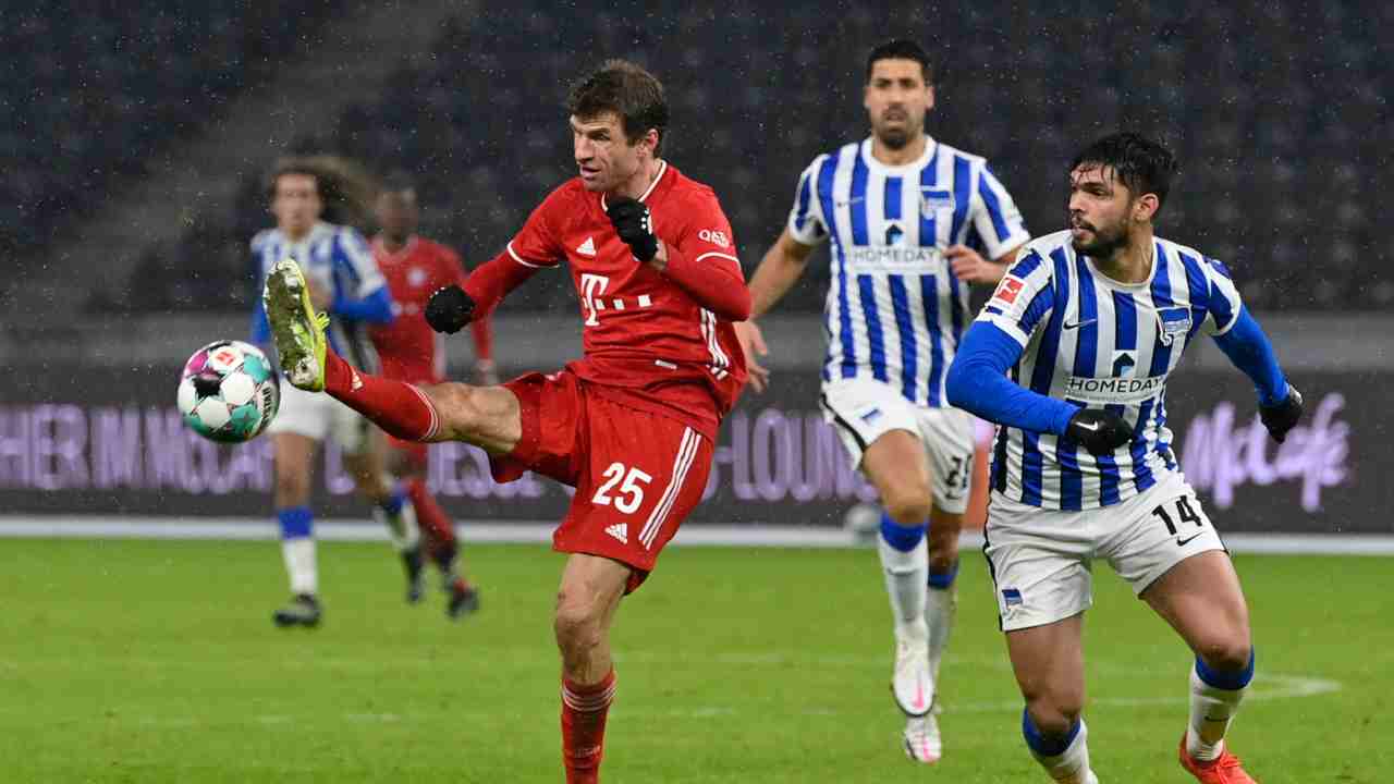 bayern Hertha foto lapresse