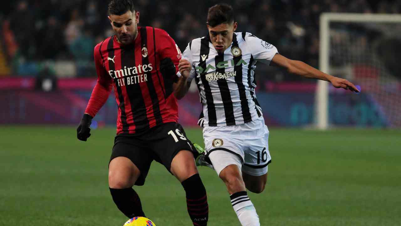 udinese-milan foto LaPresse