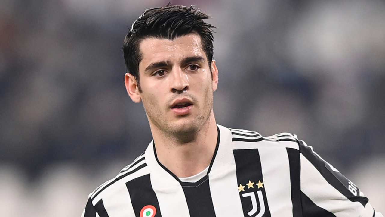 Alvaro Morata con Juve - foto LaPresse