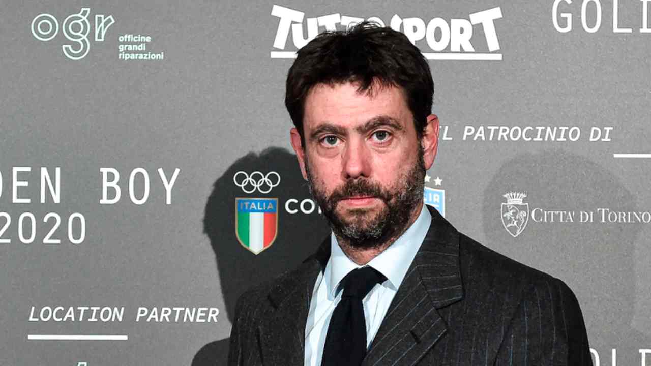 Andrea Agnelli foto LaPresse