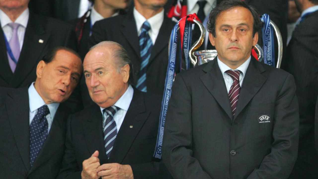 blatter e Platini - foto LaPresse