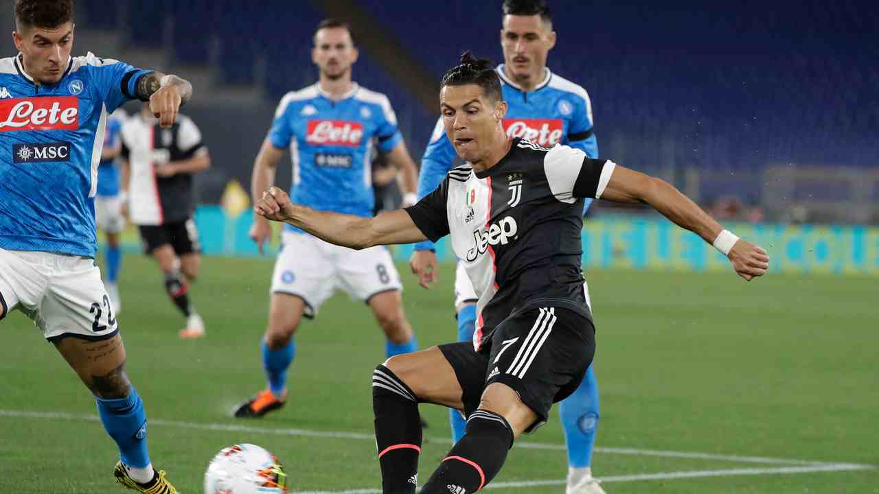 CR7 vs Napoli - foto LaPresse