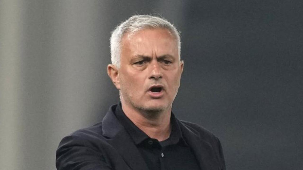 mourinho roma - foto LaPresse