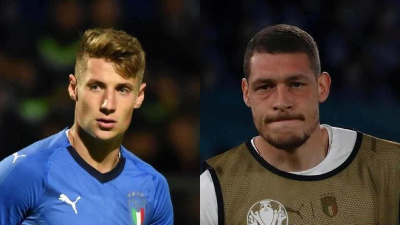 Pinamonti e Belotti - foto LaPresse