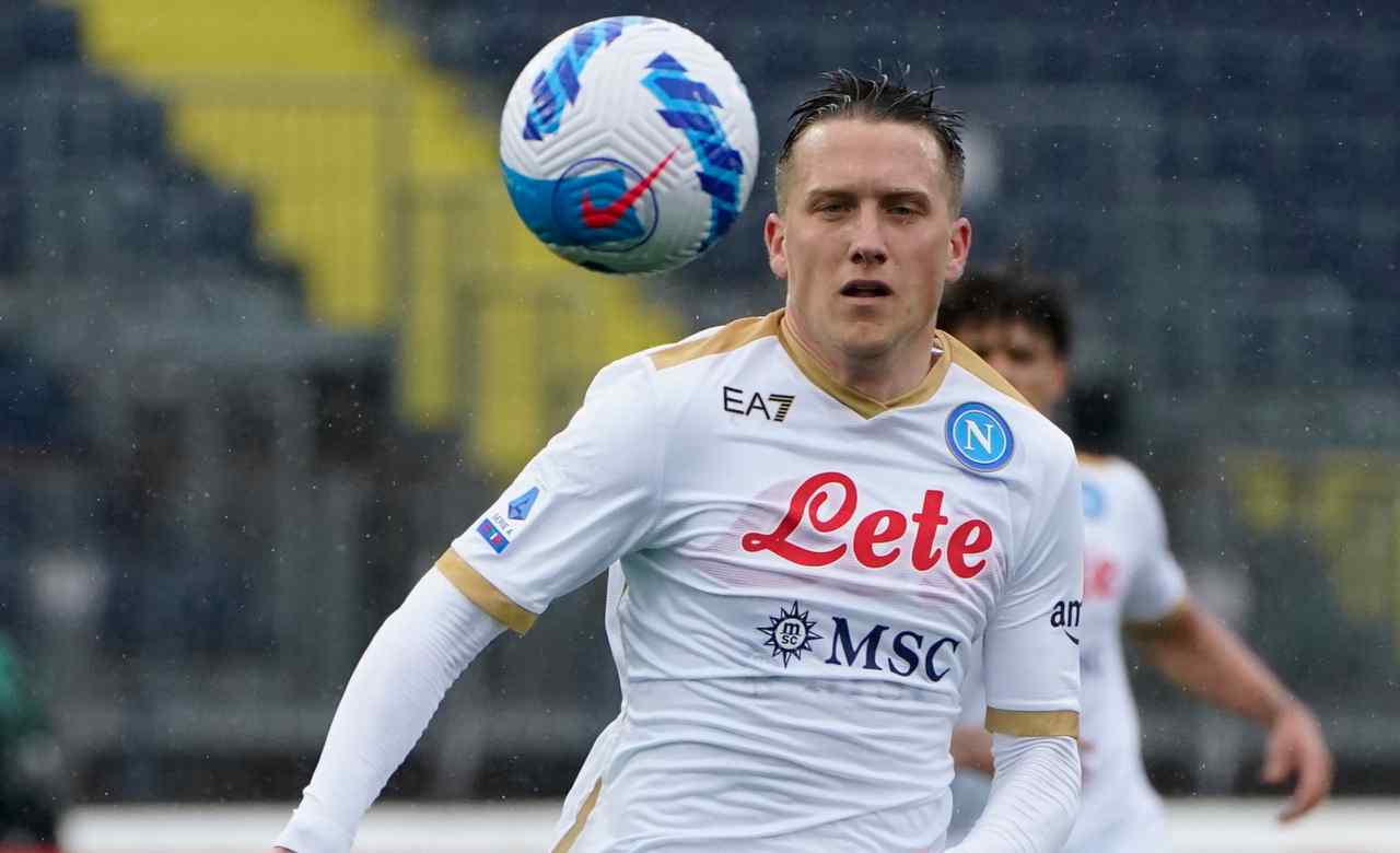 Se parte Milinkovic, Zielinski è la prima scelta della Lazio di Sarri (LaPresse)