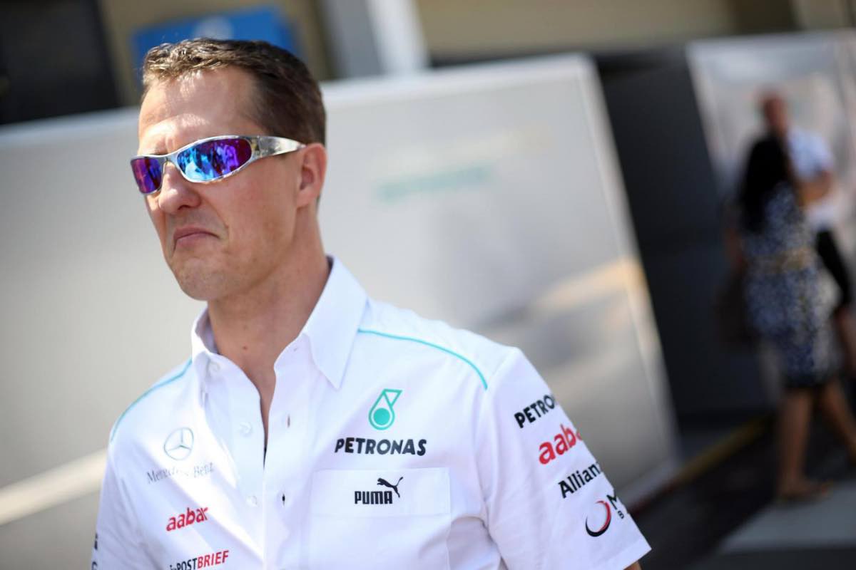 tifosi preoccupato per Schumacher