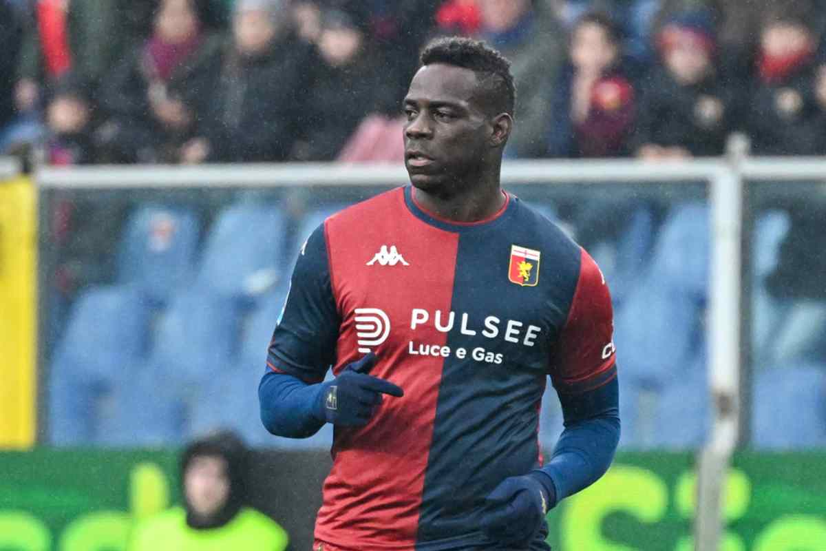 Balotelli lancia una frecciata al Genoa